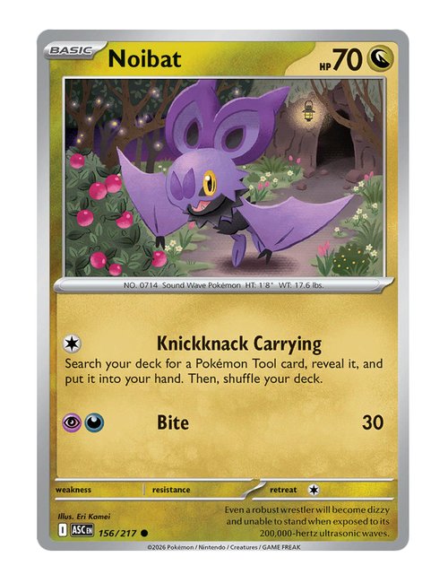 Noibat #156/217 - Ascended Heroes