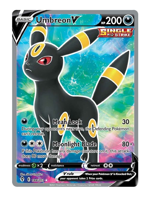 Umbreon V #188/203 - Evolving Skies