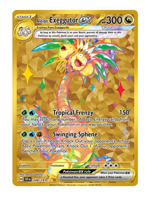 Alolan Exeggutor ex #248/191 - Surging Sparks