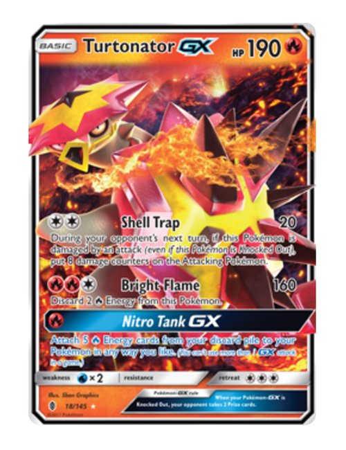Turtonator GX #18/145 - Guardians Rising