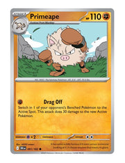 Primeape #091/182 Reverse Holo - Destined Rivals