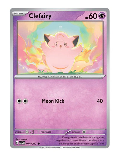 Clefairy #074/217 - Ascended Heroes