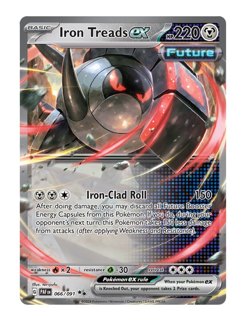 Iron Treads ex #066/091 - Paldean Fates