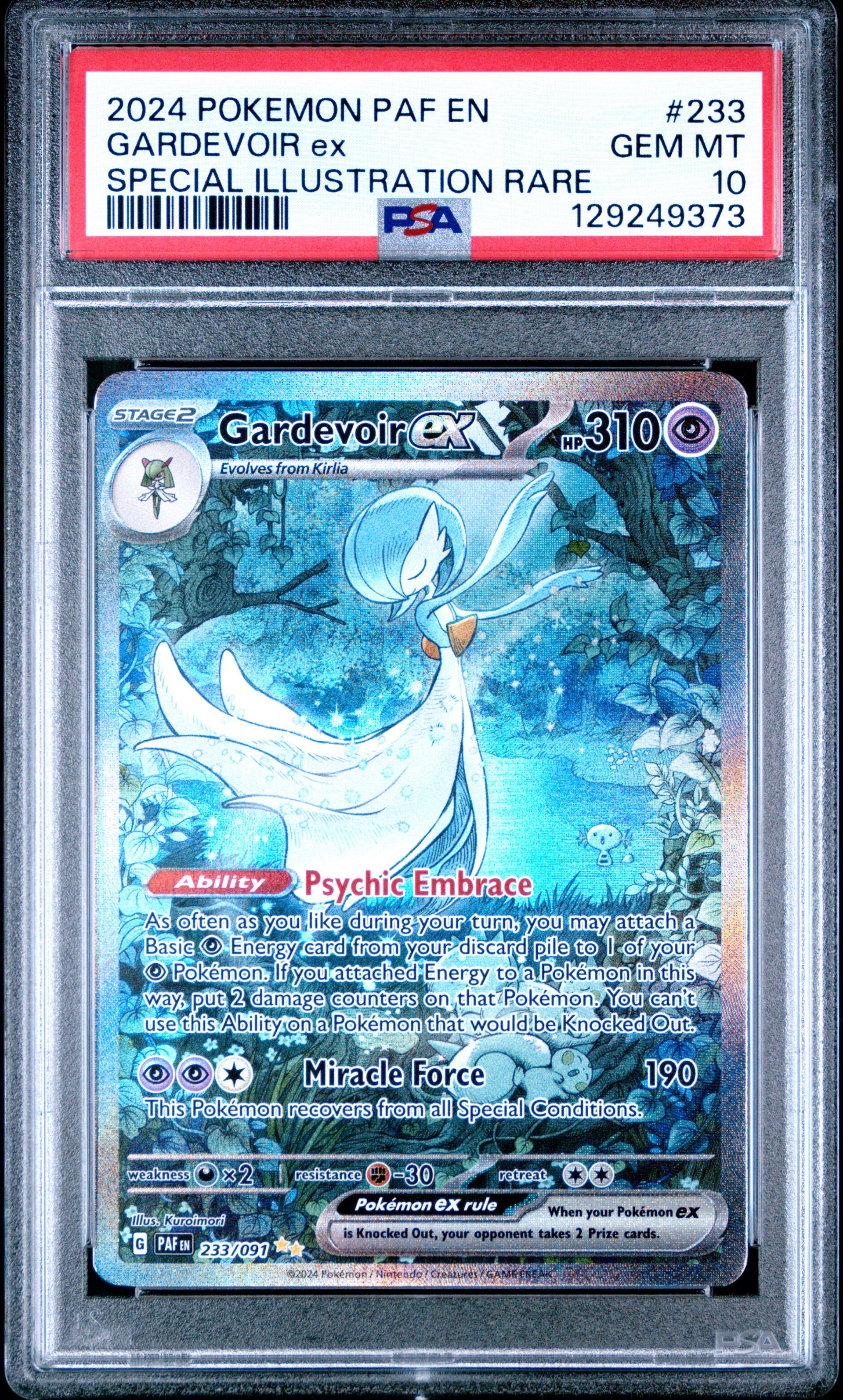 Gardevoir - PSA 10 - Paldean Fates