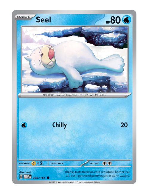 Seel #086/165 - 151