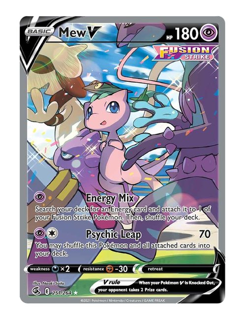 Mew V #251/264 - Fusion Strike