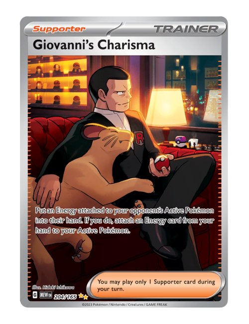Giovanni's Charisma #204/165 - 151