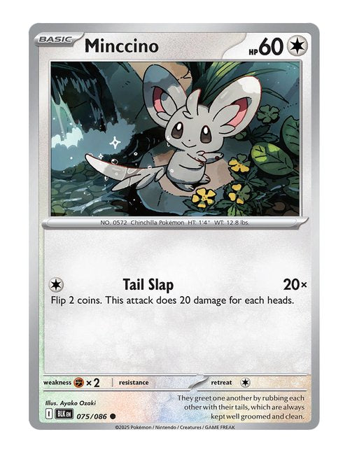 Minccino [Pokeball] #075/130 - Black Bolt