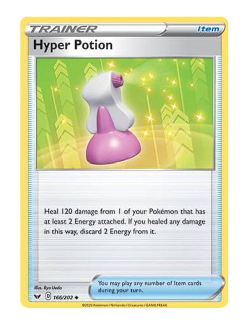 Hyper Potion #166/202 - Sword & Shield Base