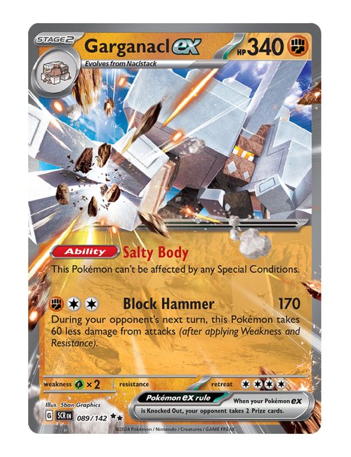 Garganacl ex #89/142 - Stellar Crown