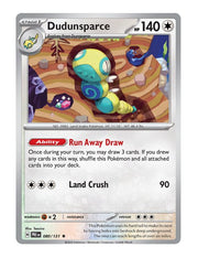 Dudunsparce #080/181 Holo - Prismatic Evolutions