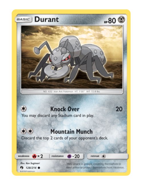 Durant #128/214 - Lost Thunder