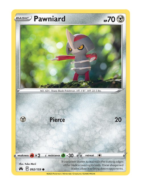 Pawniard #92/160 - Crown Zenith