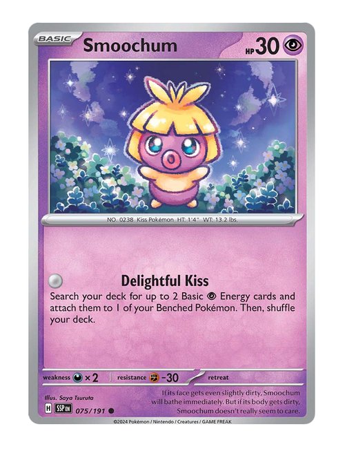 Smoochum #75/191 - Surging Sparks