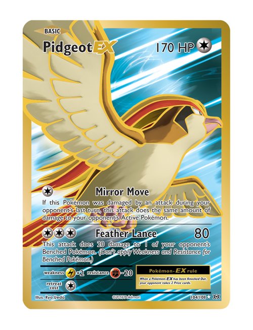 Pidgeot EX #104/108 - Evolutions