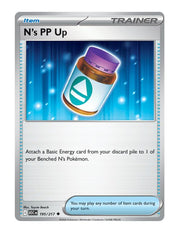N's PP Up #195/217 Reverse Holo - Ascended Heroes