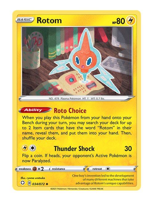 Rotom #034/073 - Shining Fates