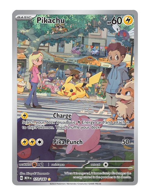 Pikachu #173/165 - 151