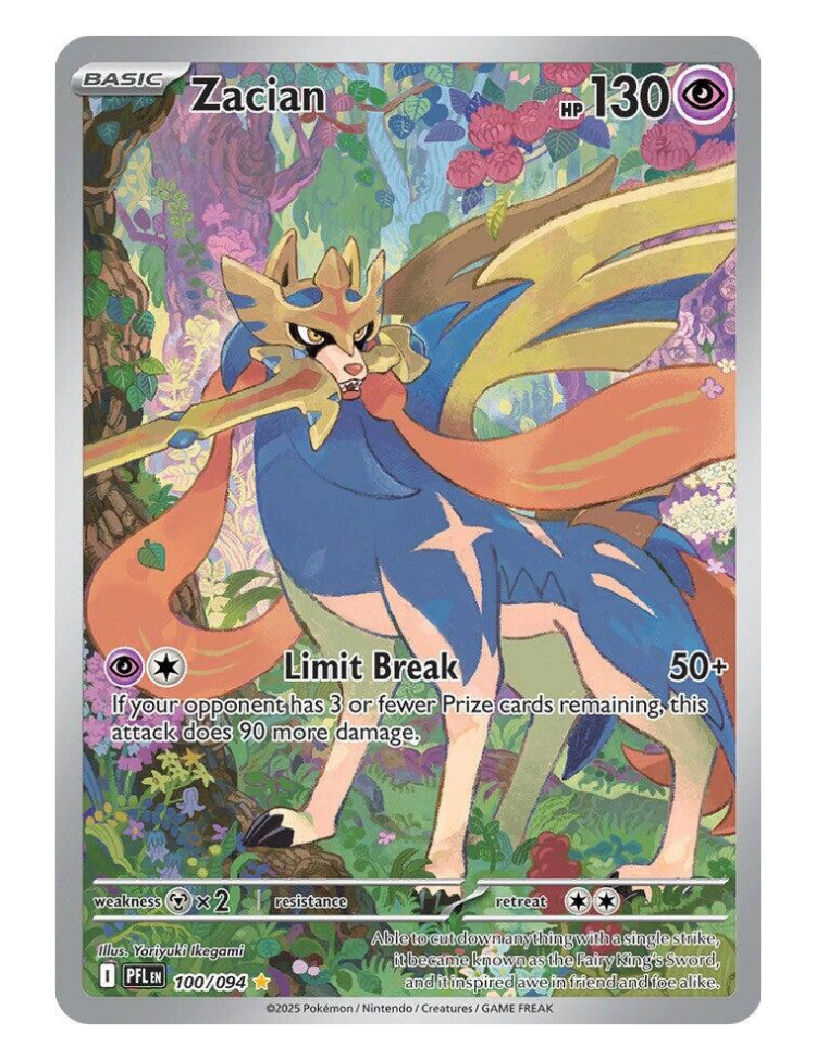 Zacian  - 100/094 - Phantasmal Flames