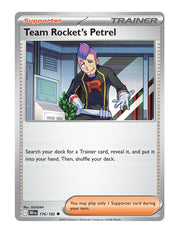 Team Rocket's Petrel #176/182 Reverse Holo - Destined Rivals