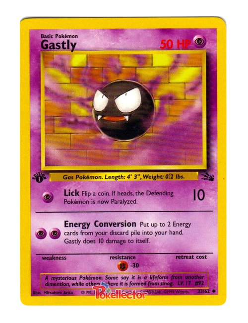 Gastly #33/062 - Fossil