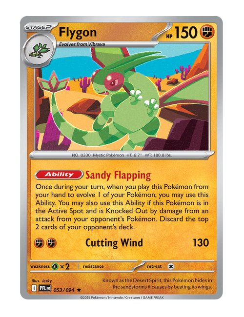 Flygon #053/094 Holo - Phantasmal Flames