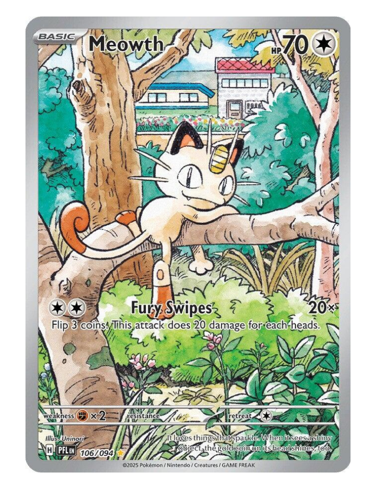 Meowth  - 106/094 - Phantasmal Flames