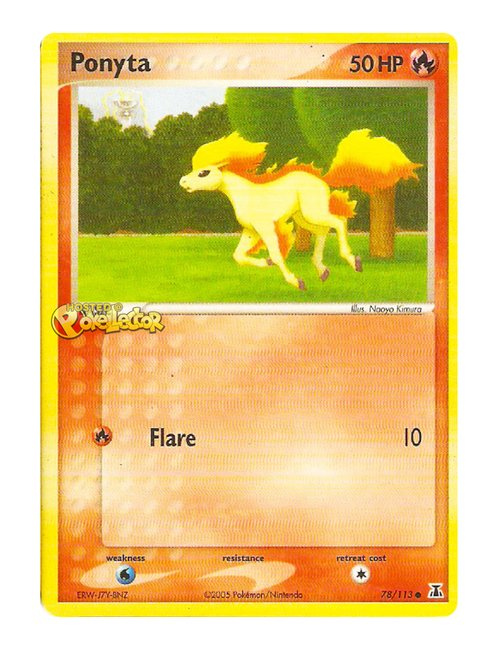 Ponyta #78/113 - Delta Species