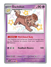 Dachsbun #161/091 - Paldean Fates