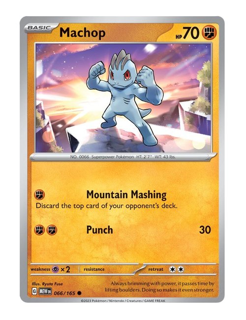 Machop #066/165 - 151