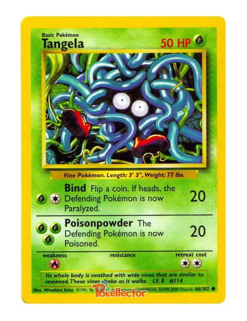 Tangela #66/102 - Base Set