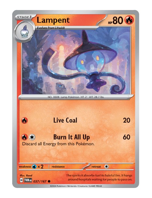 Lampent #037/167 - Twilight Masquerade