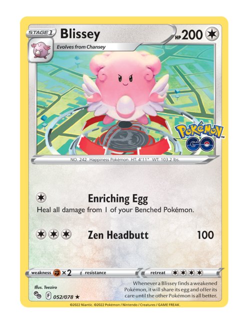 Blissey #52/078 - Pokemon GO