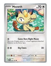 Meowth #052/165 Reverse Holo - Japanese 151