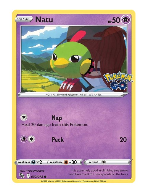 Natu #32/078 - Pokemon GO