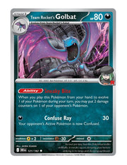 Team Rocket's Golbat #121/182 - Destined Rivals