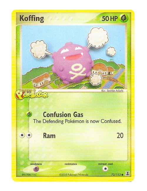 Koffing #72/113 - Delta Species