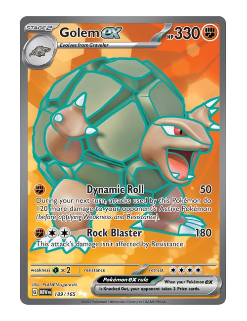 Golem ex #189/165 - 151