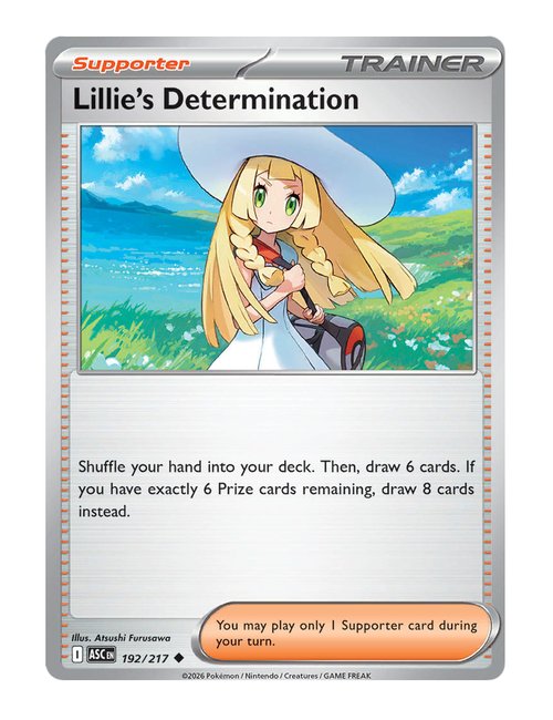 Lillie's Determination #192/217 - Ascended Heroes