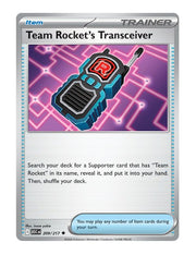 Team Rocket's Transceiver #209/217 Reverse Holo - Ascended Heroes