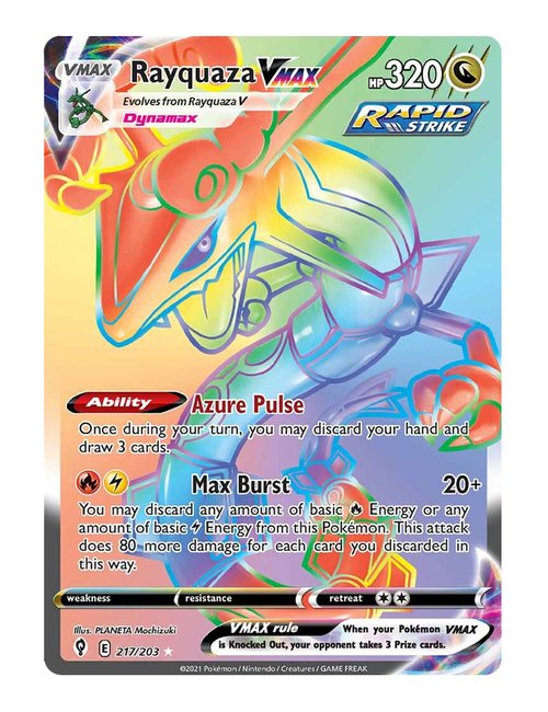 Rayquaza VMAX #217/203 - Evolving Skies