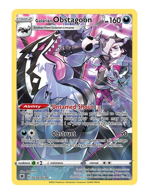 Galarian Obstagoon #TG10/189 - Astral Radiance