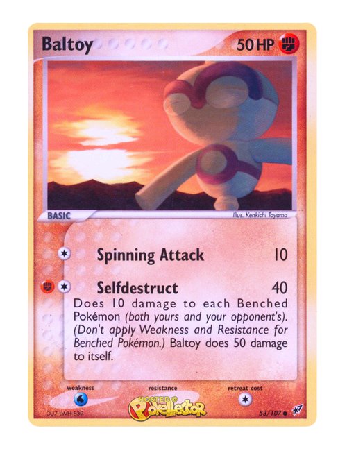 Baltoy #53/107 - Deoxys