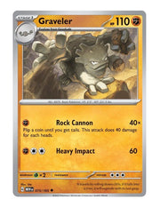 Graveler #075/165 Reverse Holo - Japanese 151