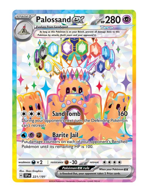 Palossand ex #221/191 - Surging Sparks