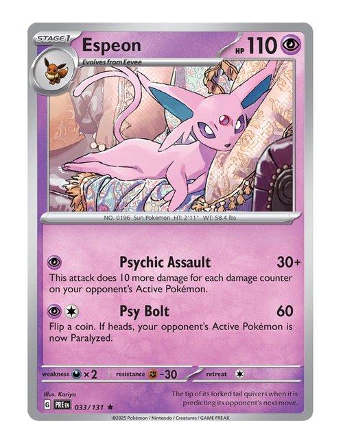 Espeon [Pokeball] #033/181 - Prismatic Evolutions