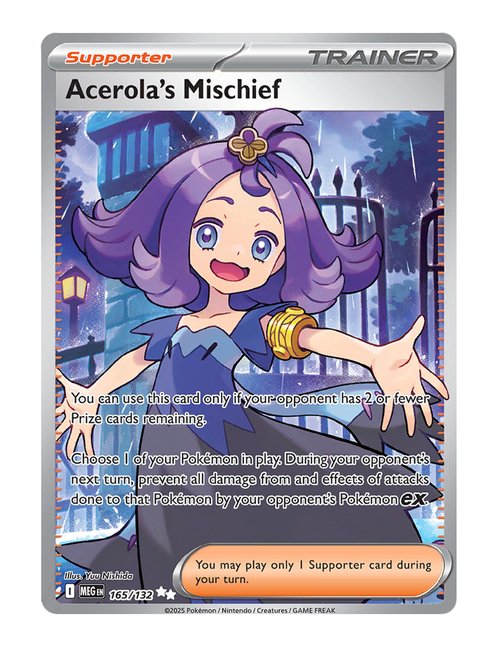 Acerola's Mischief #165/175 - Mega Evolution