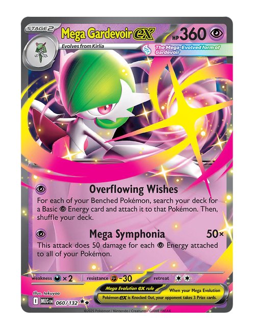 Mega Gardevoir ex #060/132 - Mega Evolution