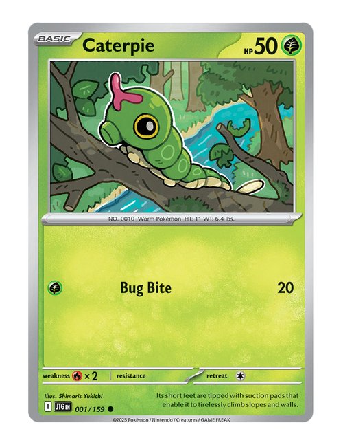 Caterpie #1/159 - Journey Together