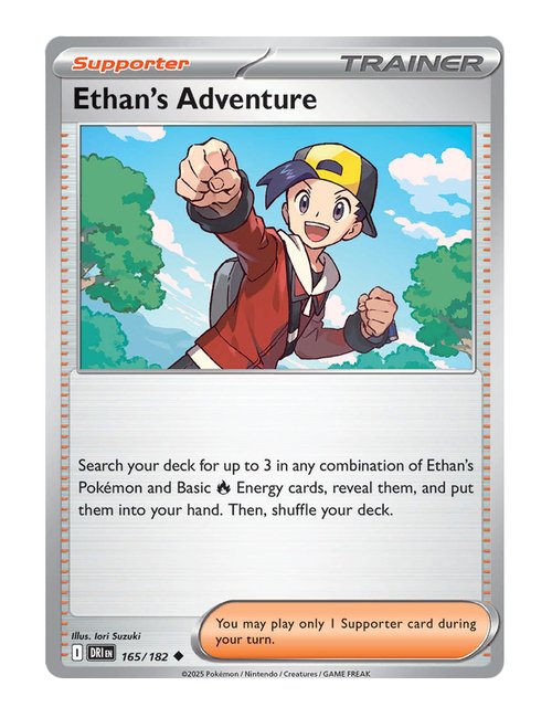 Ethan's Adventure #165/182 Reverse Holo - Destined Rivals